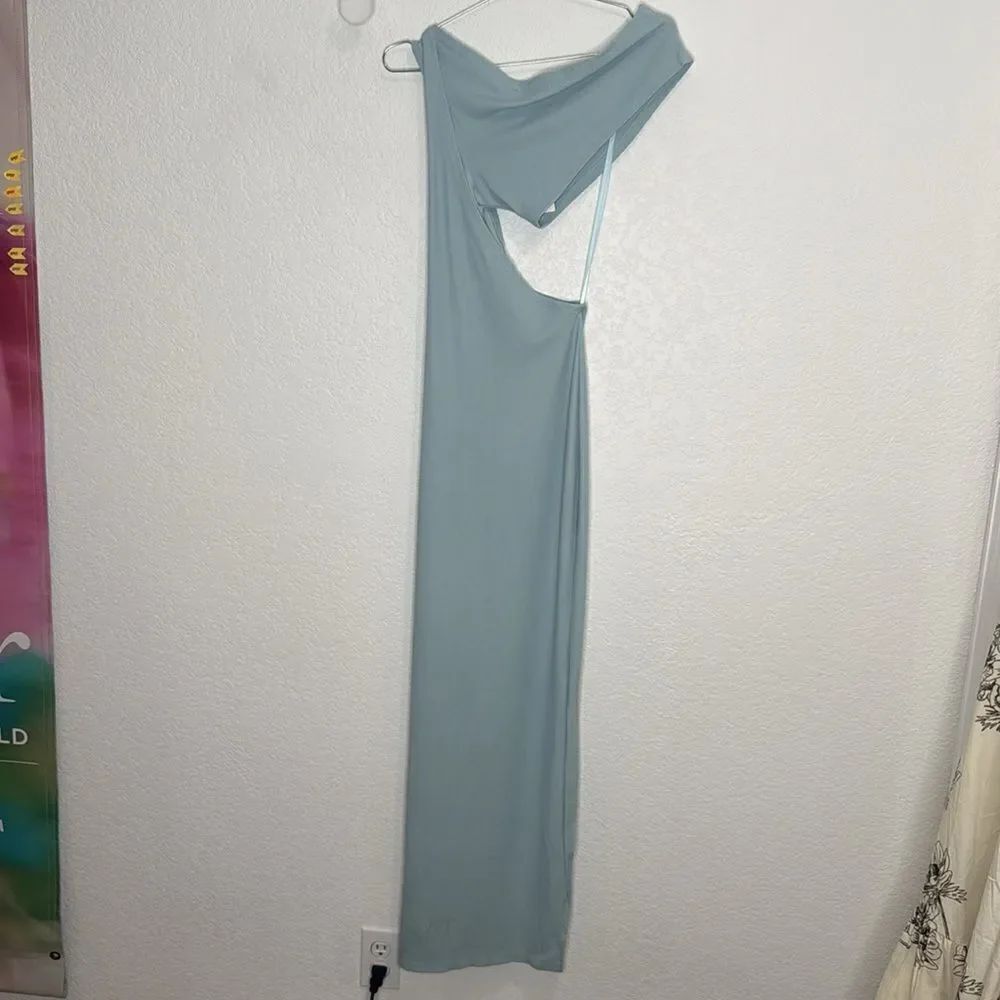 NWT Atoir Revolve TIME STANDS STILL SLEEVELESS Maxi DRESS POWDER BLUE Size 4 - Picture 7 of 13